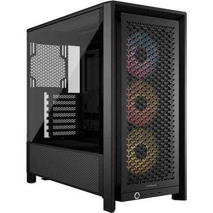 Corsair PC Case | Frame 4000D RS ARGB Modular | Black | Mid-Tower