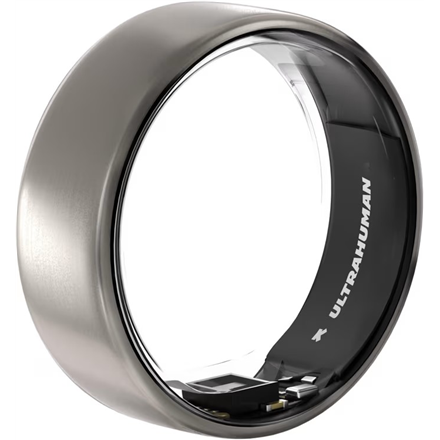 Ultrahuman | Ring Air | Raw Titanium | Size 6 | Smart Ring