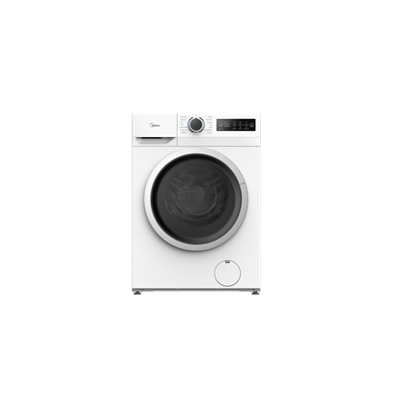 Midea | Washing Machine | MF110W80BA10/W-HR | Energy efficiency class A | Front loading | Washing capacity 8 kg | 1400 RPM | Depth 48 cm | Width 60 cm | Display | LED | Steam function | White