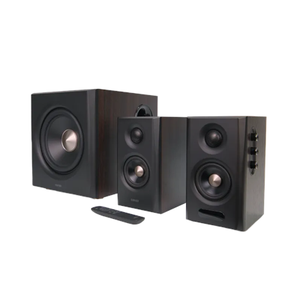 Edifier 2.1 Active Speaker | S355DB | 150 W | Bluetooth | Wireless connection | Walnut
