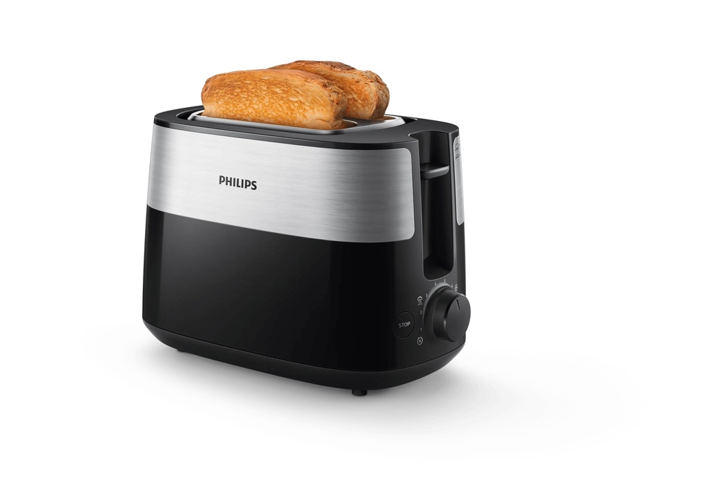 Philips Daily Collection Toaster HD2516/90, Black