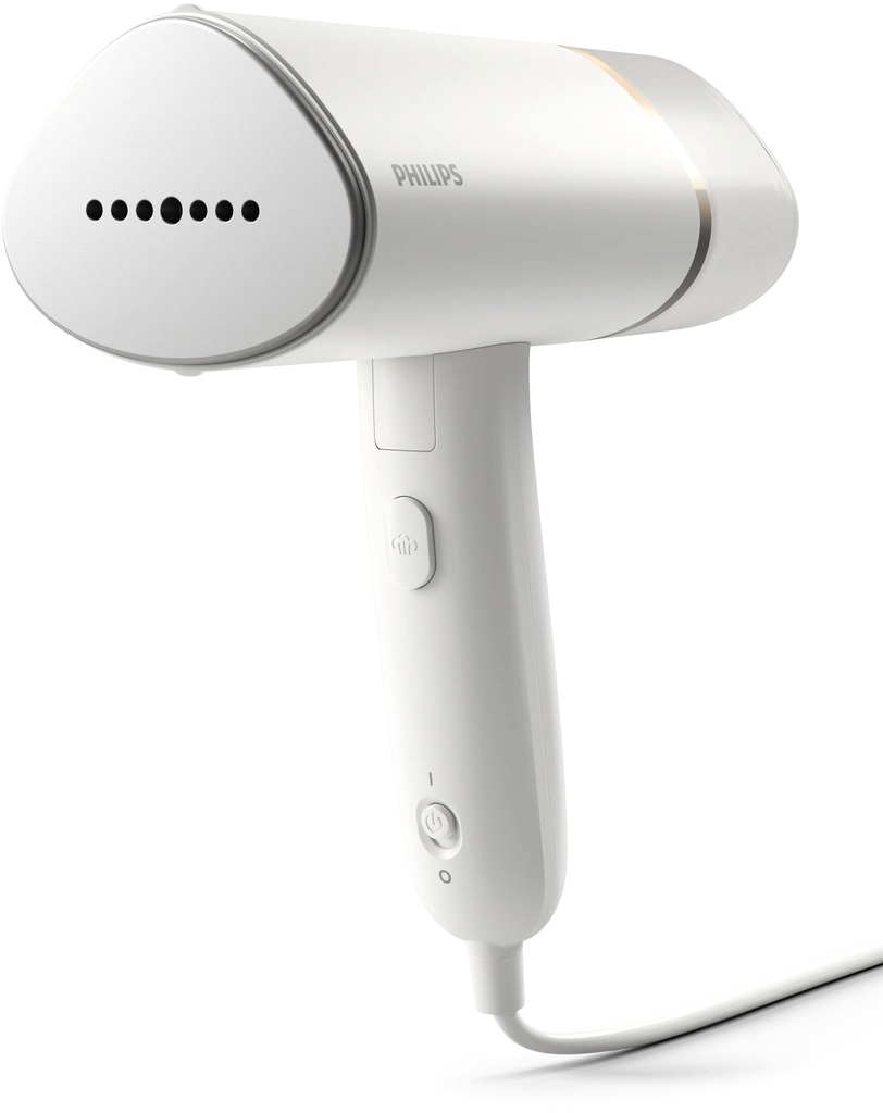 Philips 3000 Series Handheld Steamer STH3020/10 Compact and foldable Ready to use in ˜30 seconds 1000W, up to 20g/min No ironing board needed