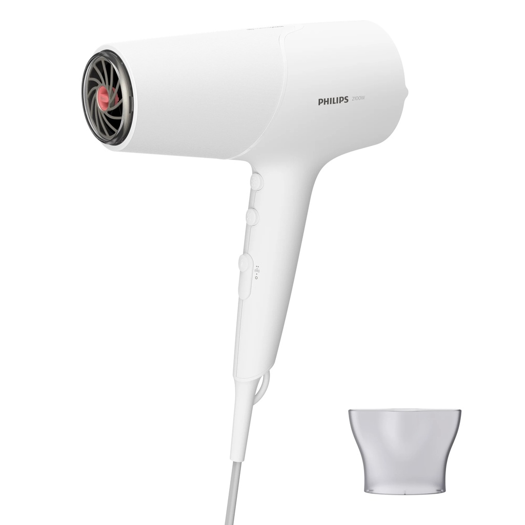 Philips 5000 Series hair dryer BHD500/00, 2100 W, ThermoShield technology, 2x ionic care,  3 heat & 2 speed settings