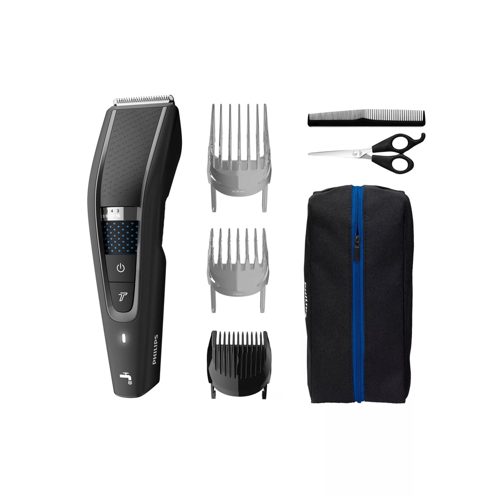 Philips Hairclipper series 5000 Washable hair clipper HC5632/15 Trim-n-Flow PRO technology 28 length settings (0.5-28mm)