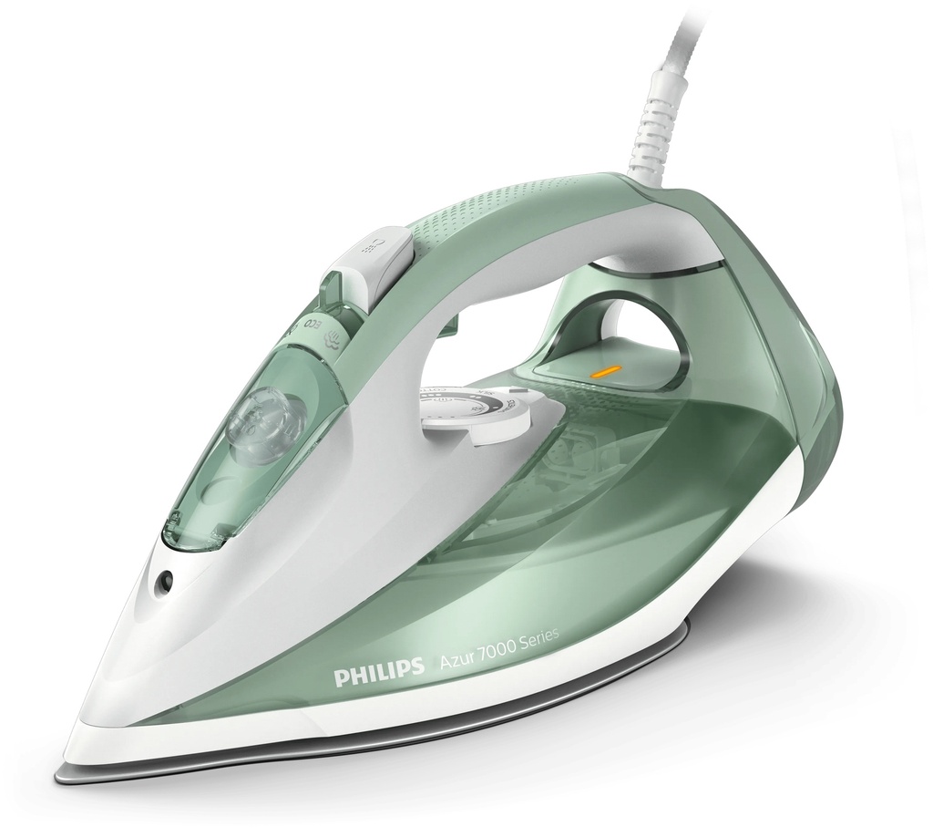 Philips 7000 Series Steam iron DST7012/70, 2600W, 45 g/min continous steam, 220g steam boost, vertical steam, SteamGlide Plus soleplate, drip stop, QuickCalc Release, 300 ml water tank