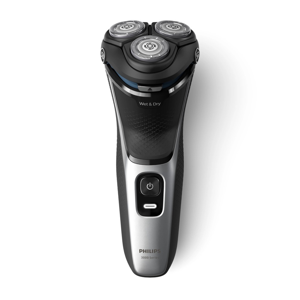 Philips Wet or Dry electric shaver S3143/00, Wet&Dry, PowerCut Blade System, 5D Flex Heads, 60min shaving / 1h charge, 5min Quick Charge