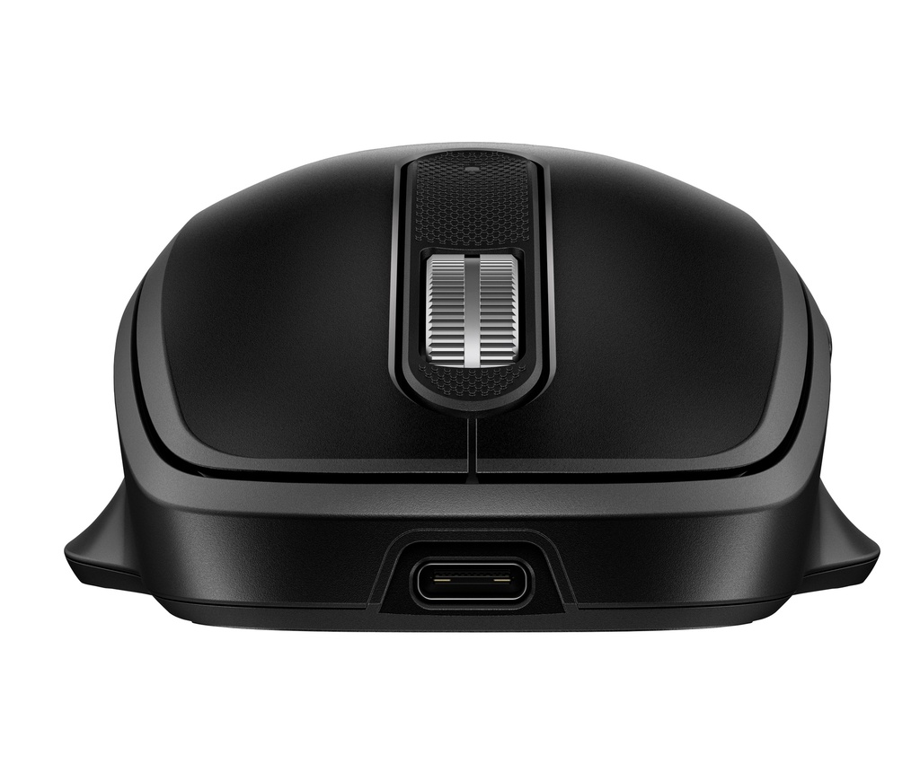 HP 725 Wireless Mouse Keyboard Combo - Multi-Device, Dual-Mode, Programmable, Rechargeable, 4000 dpi, spill resistant - Nightfall Black - ENG