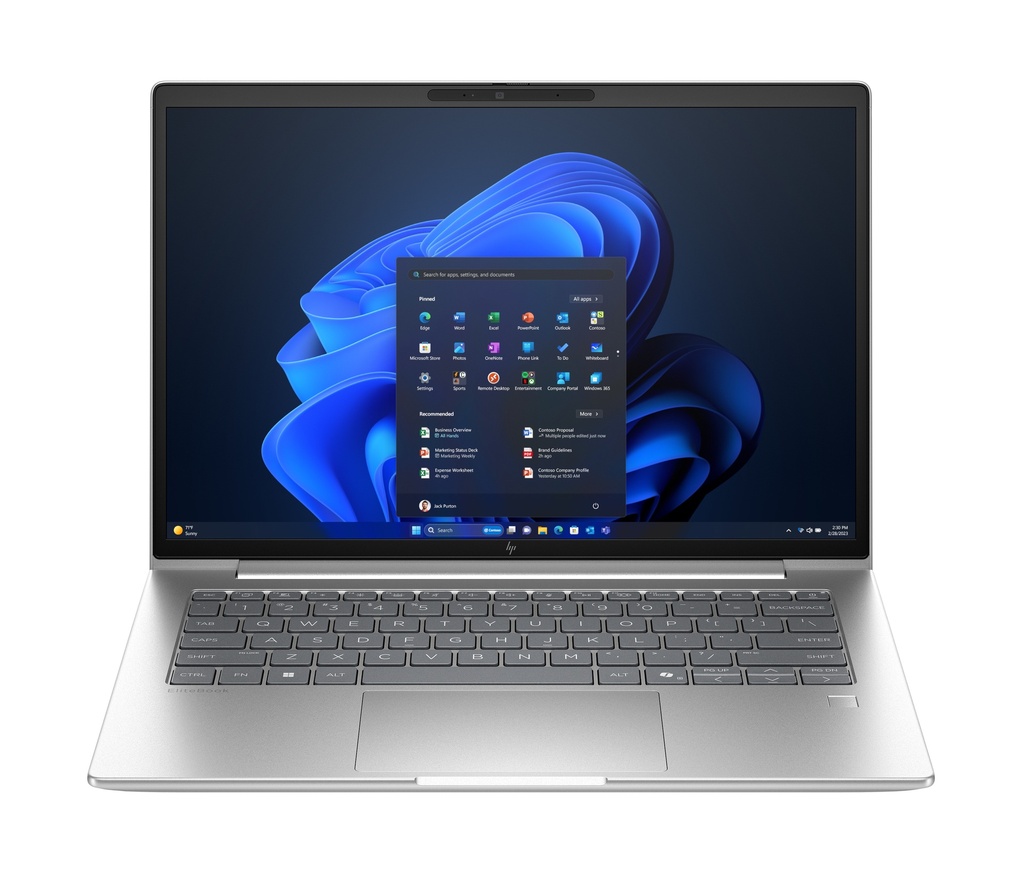 HP EliteBook 6 G1i 14 - Ultra 7-255U, 16GB, 512GB SSD, 14 WUXGA 300-nit AG, 5MP IR cam, WWAN-ready, Smartcard, FPR, US backlit keyboard, 56Wh, Win 11 Pro, 3 years