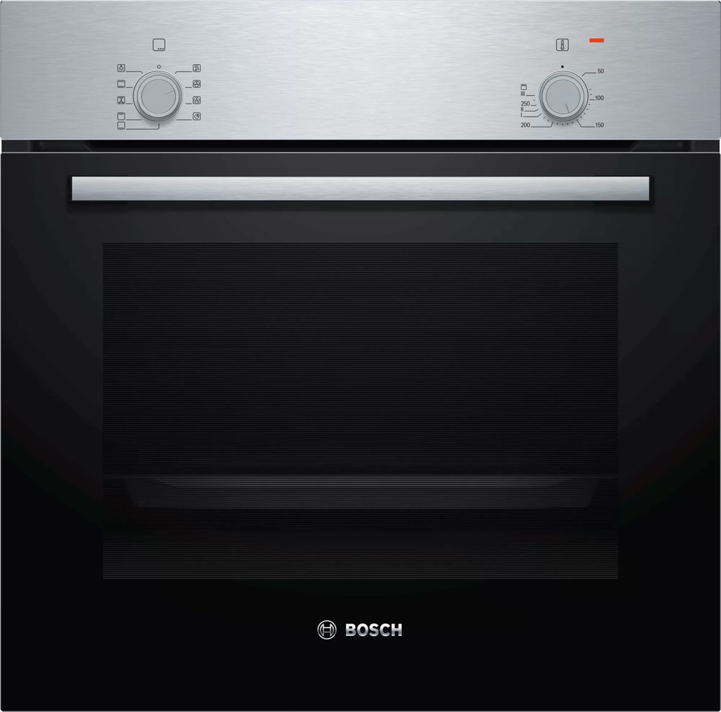 BOSCH Oven HBF010BR3S, Width 60cm, Energy class A, Stainless steel