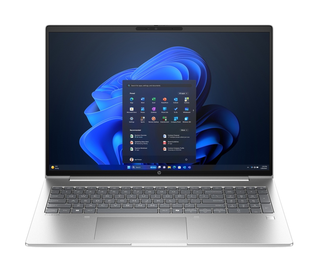 HP ProBook 4 G1i 16 - OPENBOX - Ultra 5-225U, 16GB, 512GB SSD, 16 WUXGA 300-nit AG, 1080p non-IR cam, FPR, US backlit keyboard, 56Wh, Win 11 Pro, 1 years
