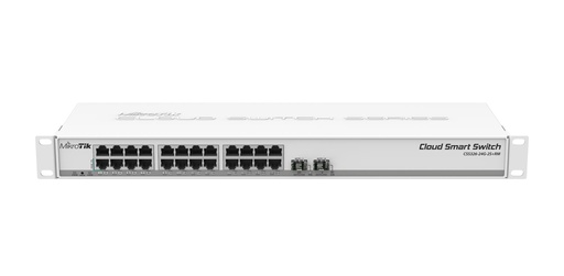 Switch | MikroTik CSS326-24G-2S+RM RJ-45 Ports Type Gigabit Ethernet (10/100/1000)