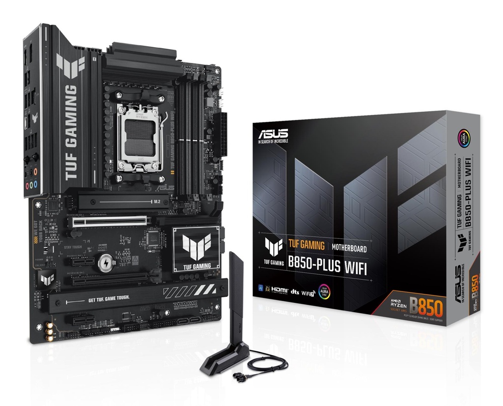 Mainboard | ASUS AMD B850 SAM5 Memory DDR5 TUFGAMINGB850-PLUSWIFI