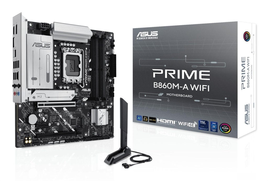 Mainboard | ASUS Intel B860 Express LGA1851 Memory DDR5 PRIMEB860M-AWIFI