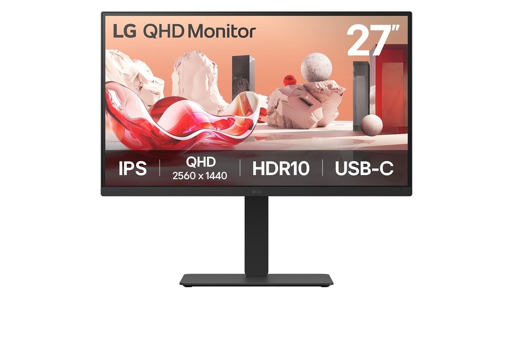 Monitor | LG 27BA75QB-B 27" Panel IPS 16:9 Matte Speakers Swivel