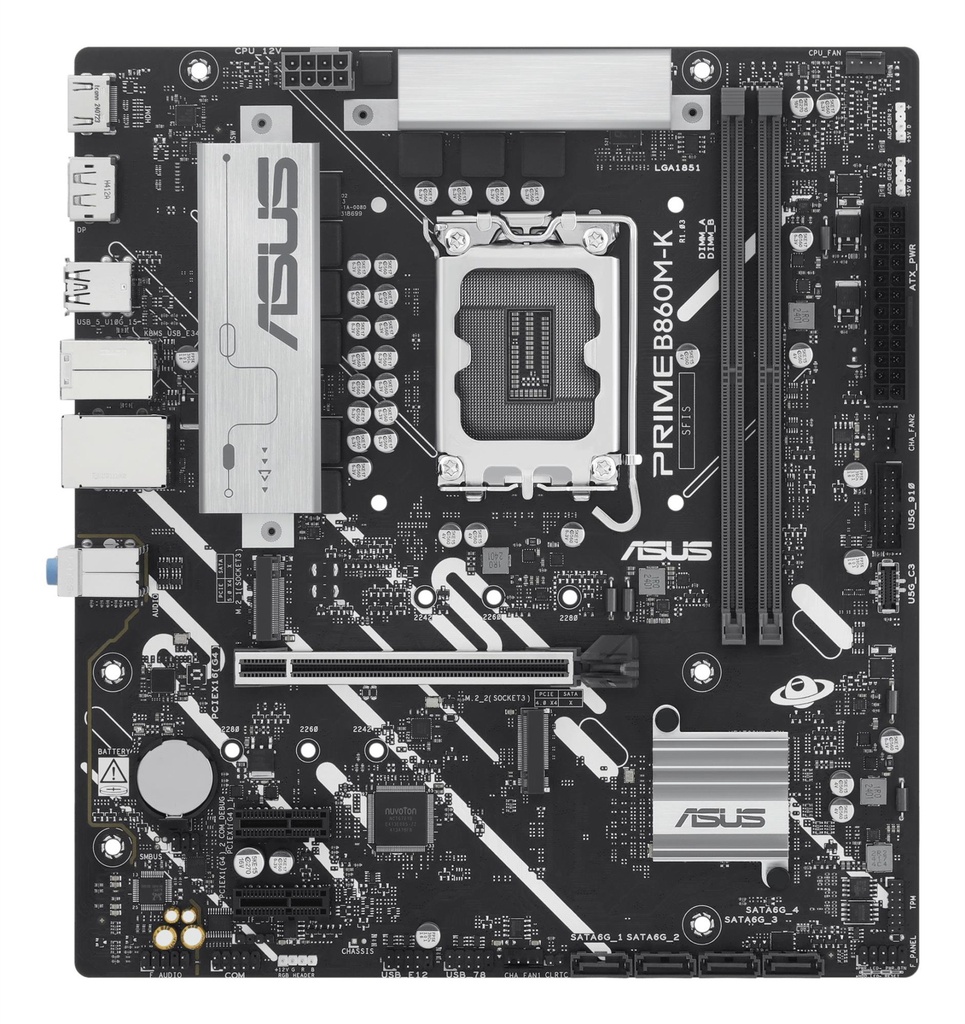 Mainboard | ASUS Intel B860 Express LGA1851 Memory DDR5 PRIMEB860M-K