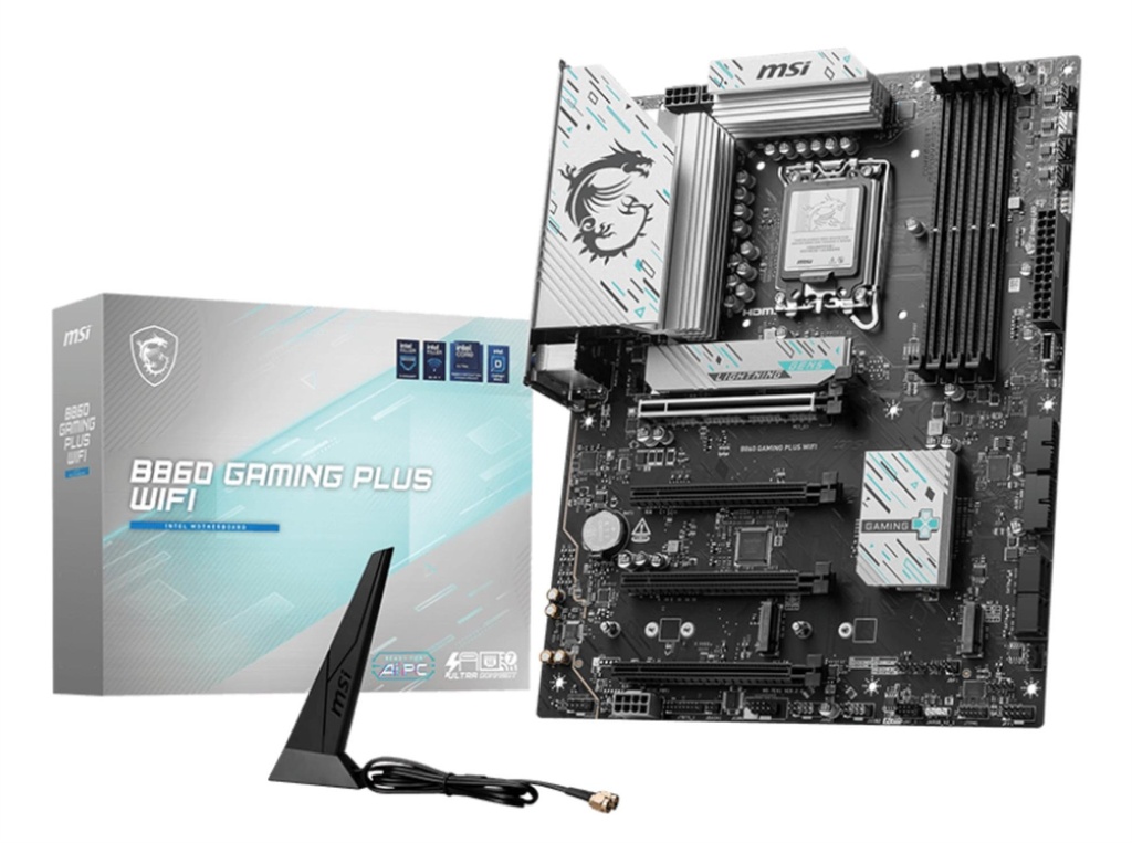 Mainboard | MSI Intel B860 Express LGA1851 Memory DDR5 B860GAMINGPLUSWIFI