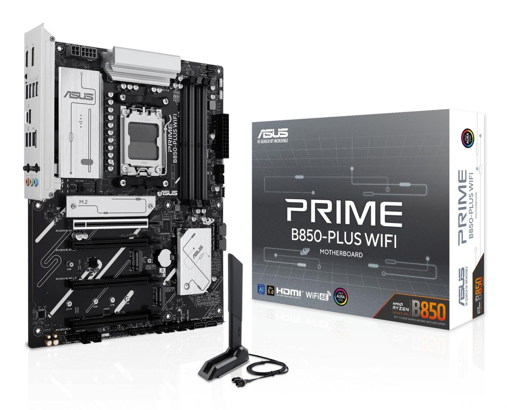 Mainboard | ASUS AMD B850 SAM5 Memory DDR5 PRIMEB850-PLUSWIFI