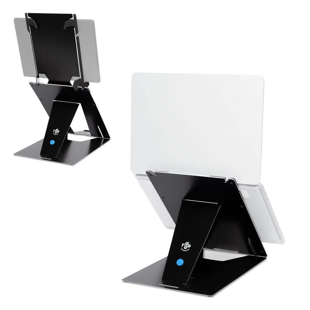 Laptop & desk stand | R-go Tools RGORIDUOBL NB ACC Stand Riser DUO Black