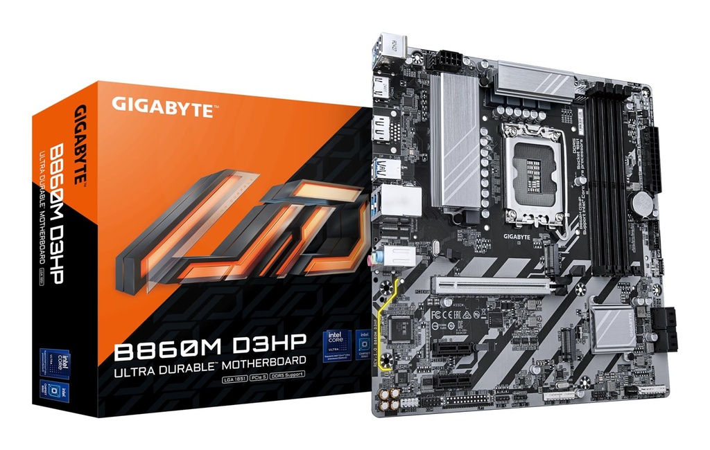 Mainboard | Gigabyte Intel B860 Express LGA1851 Memory DDR5 B860MD3HP1.0