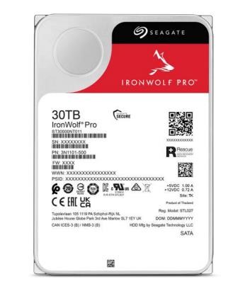 Hard drive | Seagate Ironwolf Pro 7200 rpm 3,5" ST30000NT011