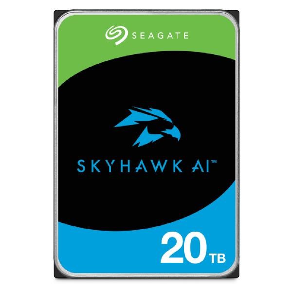 Hard drive | Seagate ST20000VE003 Skyhawk AI Serial ATA III Buffer 512 MB 7200 RPM