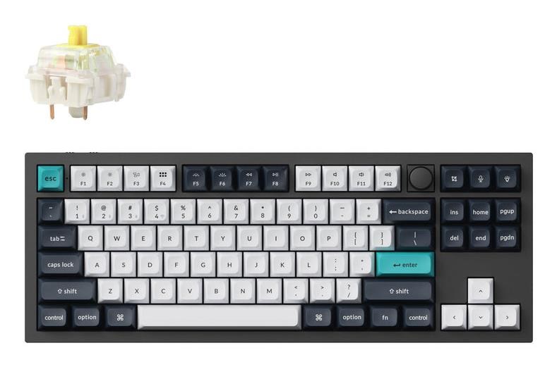 Keyboard | Keychron Q3M-M4 Q3 MAX RGB Carbon Black