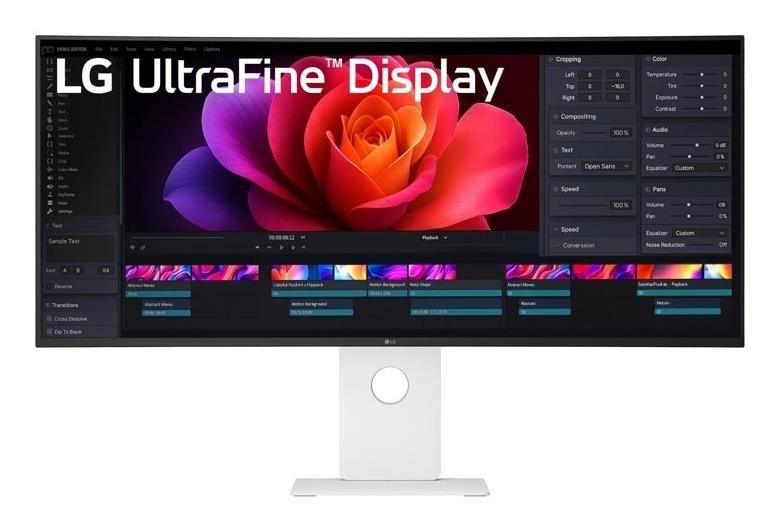 Monitor | LG 40 " Wuhd Native Aspect Ratio 21:9 Curved 40U990A-W