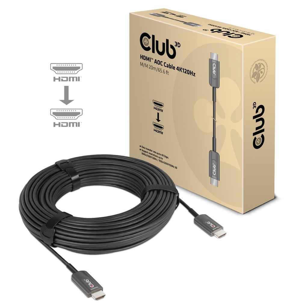 Cable | Club3d HDMI High Speed 20M M M