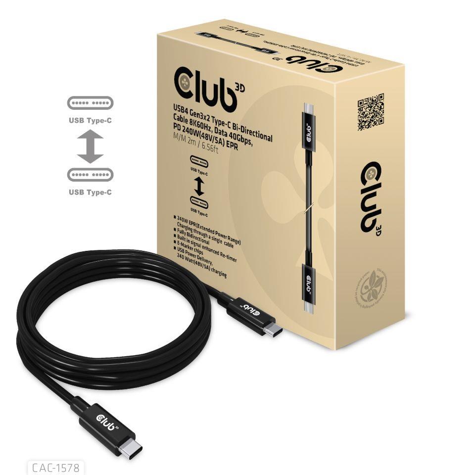 USB cable | Club3d CAC-1578 C Bi-directional 2M M M