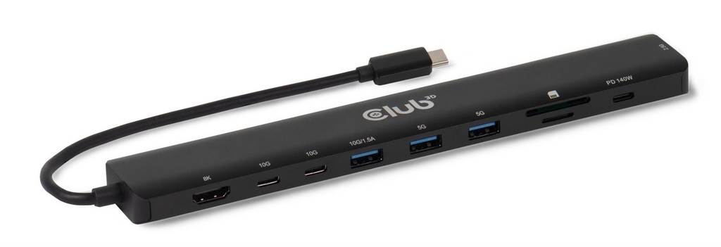 Docking station | Club3d NB ACC Docking Station 10IN1 Usb-c 140W