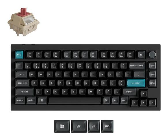 Keyboard | Keychron Q1U-M1 Q1 Ultra Black