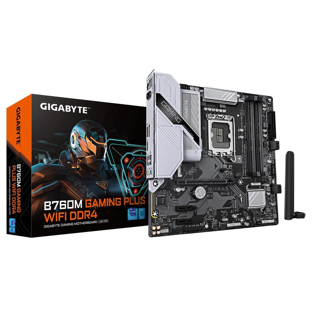 Mainboard | Gigabyte B760M GAMING PLUS WIFI DDR4 (REV. 1.1)