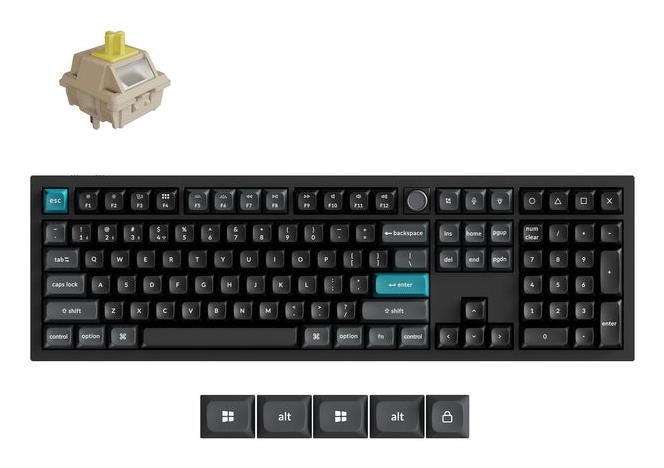 Keyboard | Keychron Q6U-M4 Q6 Ultra Black