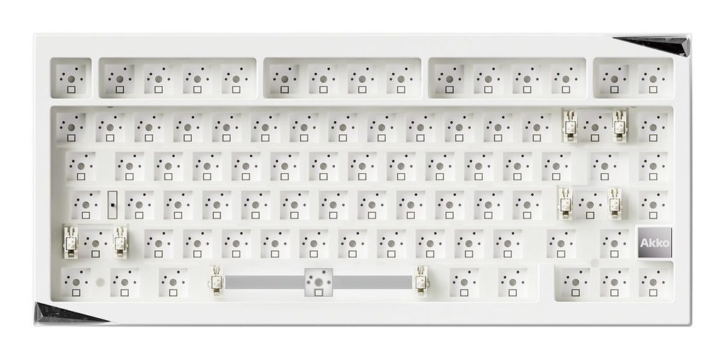 Keyboard accessory | AKKO 6925758632102 DIY Barebone White