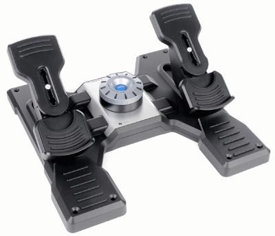 Gaming controller | Logitech 945-000005 Pedals Saitek PRO Flight Rudder