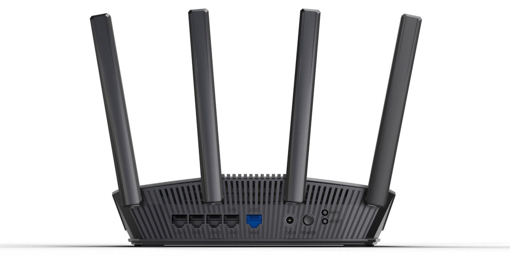 Router | ASUS RT-BE59 BE5000 Wi-fi 7 (802.11be) Data Speed 5000 Mbit/s