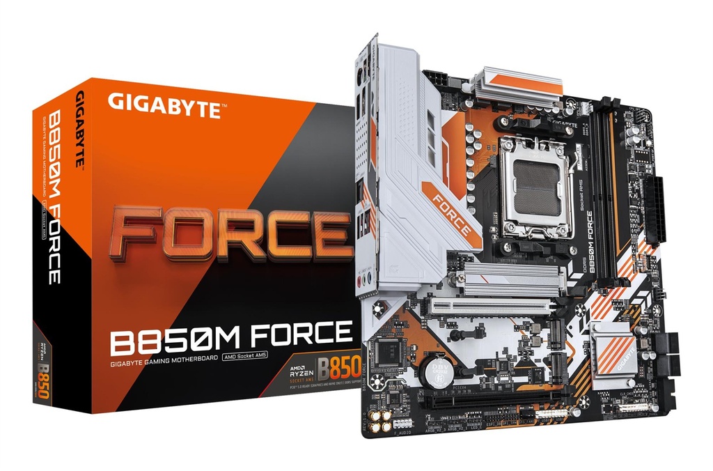 Mainboard | Gigabyte AMD B850 Socket AM5 Micro ATX RAM DDR5-SDRAM B850M Force (rev. 1.2)