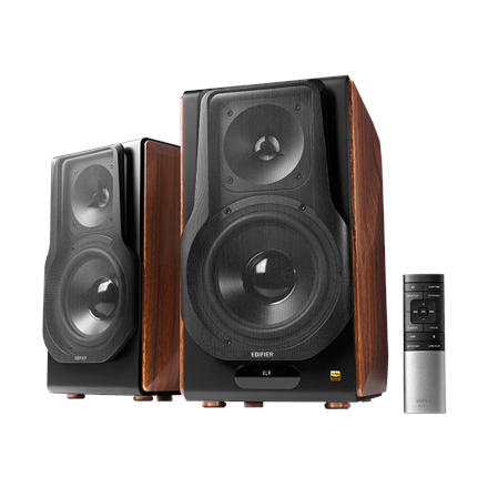 Edifier Premium 2.0 Speaker System | S3000MK II | Bluetooth | Wireless connection | Brown